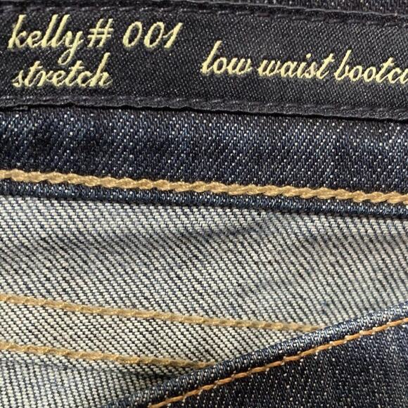 COH Jeans Women's Size 26 Low Waist Bootcut Kelly Stretch Distressed - Picture 7 of 7